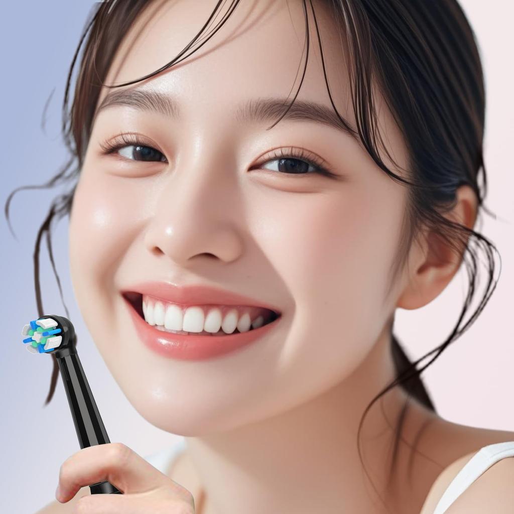 Compatible Replacement Brushes for IO Electric Io and Plaque Removal Brush Heads for Home Pack of Oral-B Toothbrushes, Oral-B 2, 3, 4, 5, 6, 7, 8, 9,