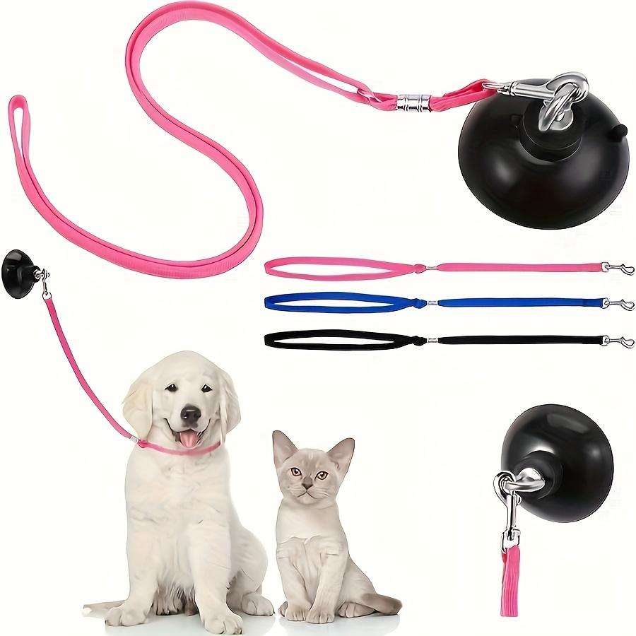 1pc Dog Bathing Rope with Suction Cup Pet Dog Grooming Bathtub Restraint Ring and Adjustable Cat Dog Fixed Safety Rope for Pet Shower Bathing