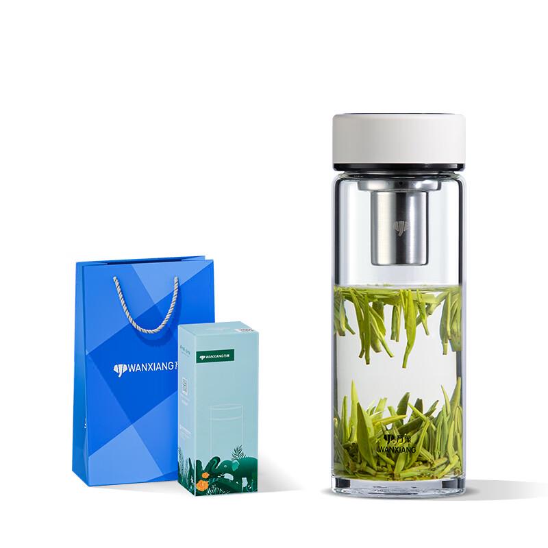 Waanxiang Portable Tea Infuser Glass Bottle 420ml