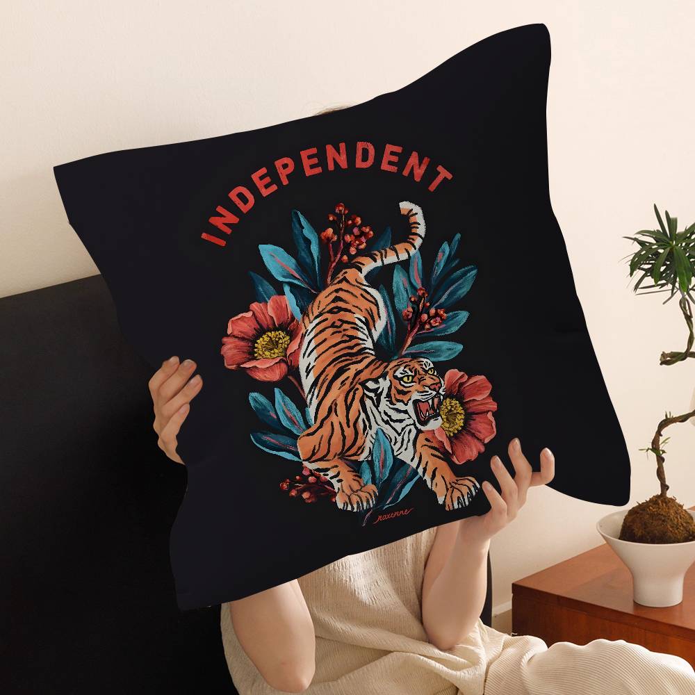 Animal Style Tiger Cushion Case Autumn Jungle Pillow Anime Pillow Sofa Bed Head Pillow Cover Cushion Cover 45x45 cm Fashion