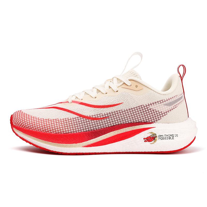 Feiying PB30 Full Palm Carbon Plate Spring Mesh Running Shoes Ultra-light Shock-absorbing Sports Shoes Marathon Special Long-distance Running Shoes