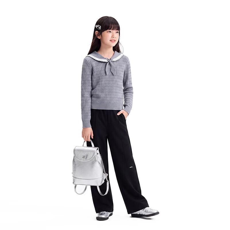 Annil Kids' 2026 Spring/Autumn Unisex Loose Wide-Leg Pants