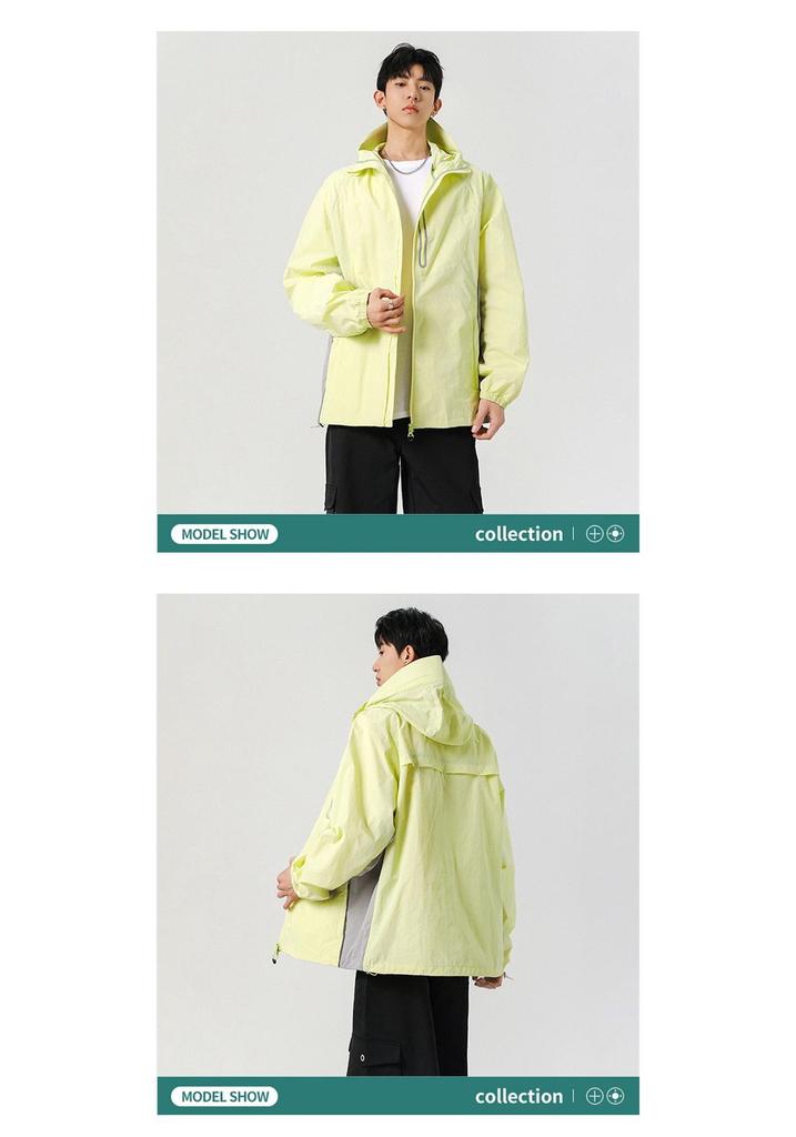Unisex UPF50+ Lightweight Anti-UV Summer Sports Jacket