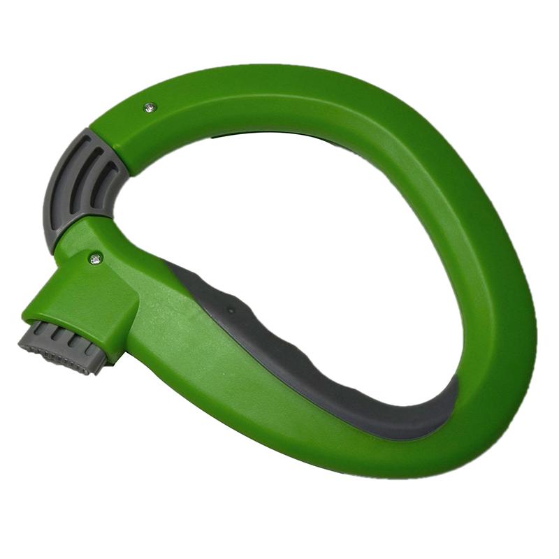 

1 шт. Самоблокирующийся держатель для пакетов для покупок одной рукой - Удобный и надежный захват для легкой переноски зелёный