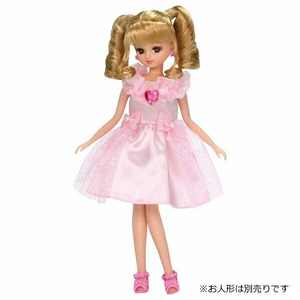 Licca-chan Dress LW-01 Sweet Pink (Licca-chan Doll Dress-Up Girls Takara Tomy)