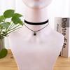 Charm Fashion Five-pointed Star Pendant Colorful Velvet Ribbon Double-layer Choker Necklaces for Women Collar Chain Jewelry Gift