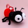 Plush Insect Keychain Toy For Backpack Decor Gift For Kids And Teens