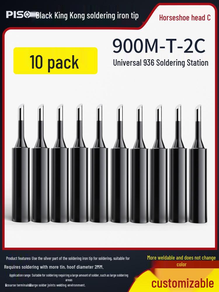 Lead-Free 936 Soldering Iron Tip, Constant Temperature, Internal Heating, 60W, Universal Needle Point, Horseshoe, Knife Shape.
