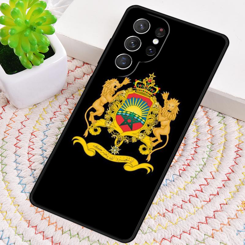 Morocco Flag Moroccan Unique Silicone Phone Case For Samsung Galaxy note 10 pro S26 S25 S24 S23 S22 S21 Plus S25Ultra Capa Cover