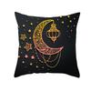 Luxurious Muslim Ramadan Pattern Polyester Pillow Case For Elegant Home Decoration