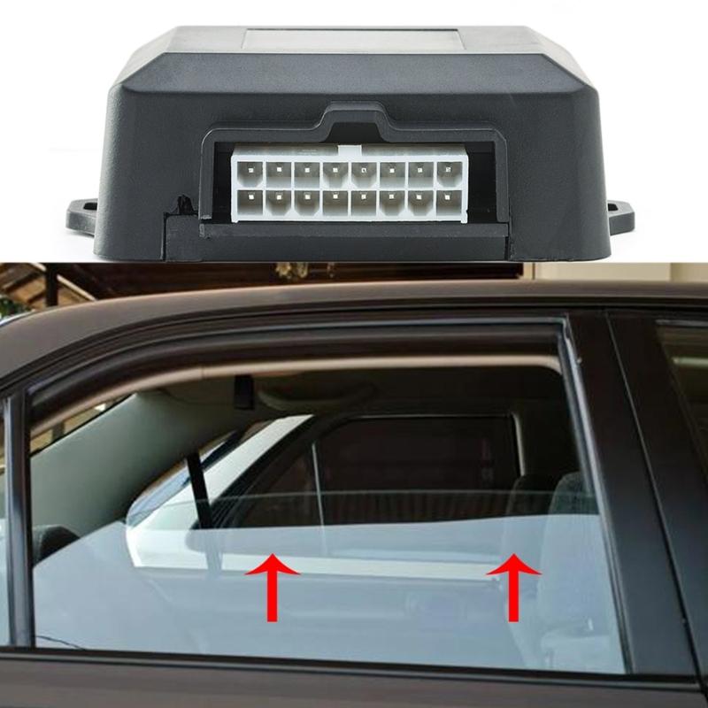 Universal 12V Car Power Window Roll Up Closer Module Alarm System For 4 Door Car Auto Close Window Glass Automatic Lifter Set