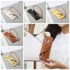 Hanging Neck Sunglass Organizer PU Leather Eyeglasses Holder Creative Sunglasses Case  Women