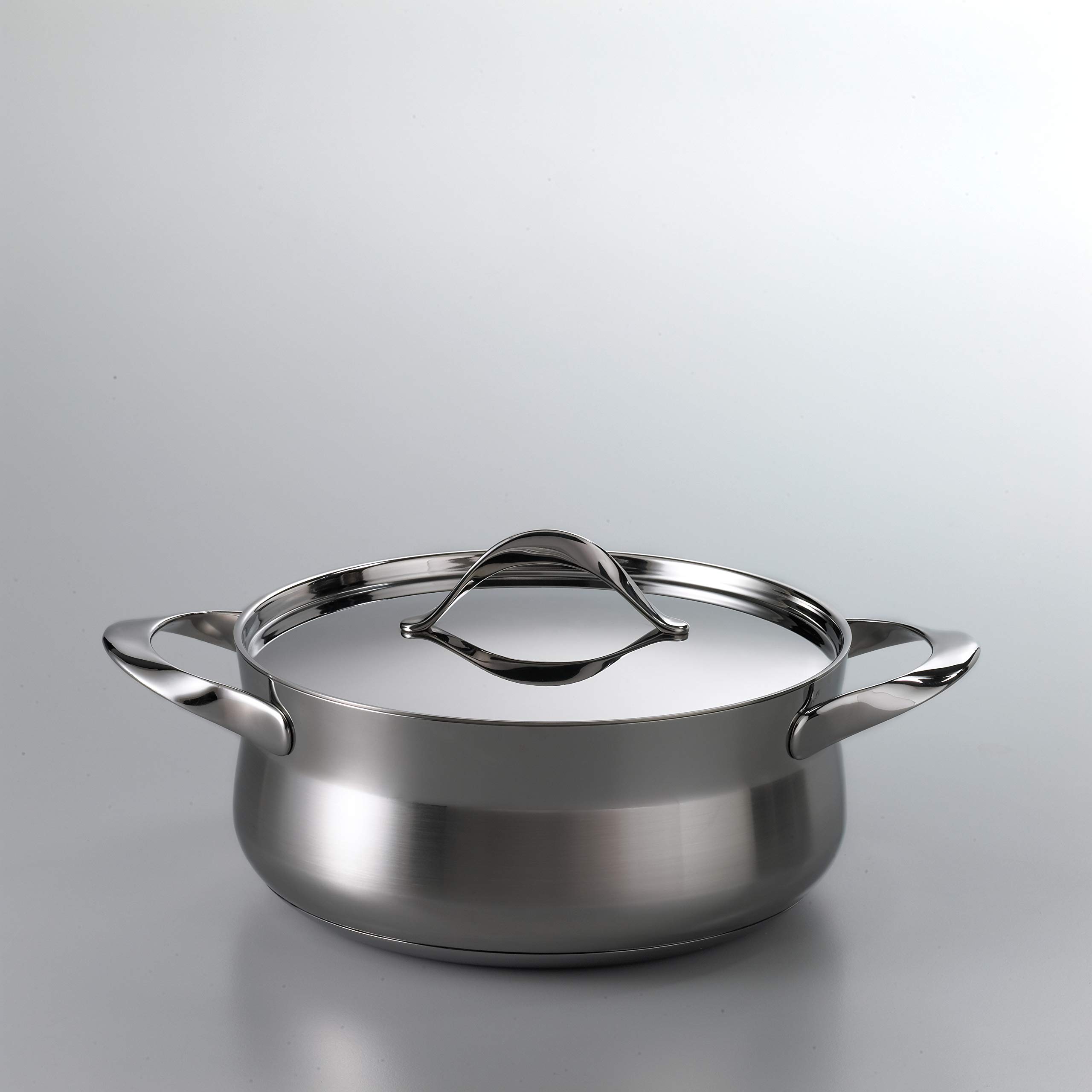 

Barazzoni MY LADY Low Casserole with Lid, 28cm, Stainless Steel