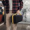 (Case Only) Fanttik Slim V8 Apex/Mate Handheld Vacuum Cleaner, Car Vacuum Cleaner, Home Keyboard Storage Case, Yellow Zipper - Aenllosi