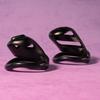 Men'S Heart-Shaped Chastity Cage With Embedded Invisible Small Lock Core Penis Lock Sissy Chastity Belt Bdsm Gay Sex Toy For Men