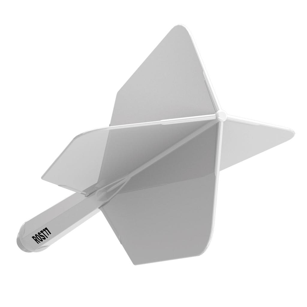 CUESOUL ROST 77 integrated flight slim 3pcs white black logo L