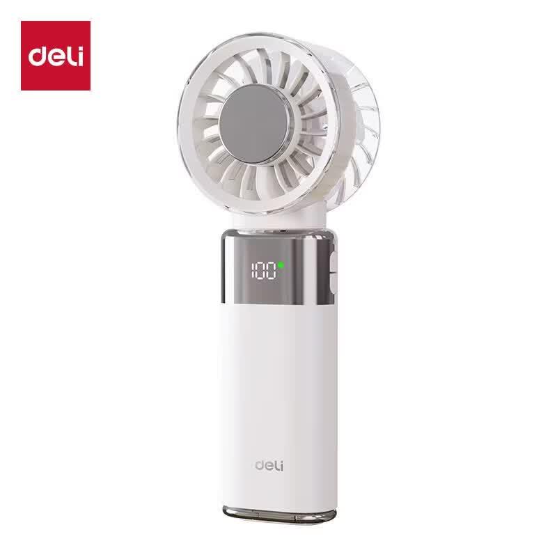 Deli Portable Cooling Mini Fan with Ice Compress
