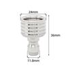 1 Pcs Stainless Steel Small Showerhead For Cleaning Flowers And Washing Car Machines High Pressure Car Wash Water Nozzle