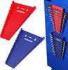 2er-Pack Magnetischer Schraubenschlüssel-Organizer 12-teiliges Schraubenschlüsselhalter-Set Für Werkzeugkasten Schublade Schraubenschlüsselregal Werkzeugschalen SAE (14" - 1516") Und Metrisch (6mm-24mm)