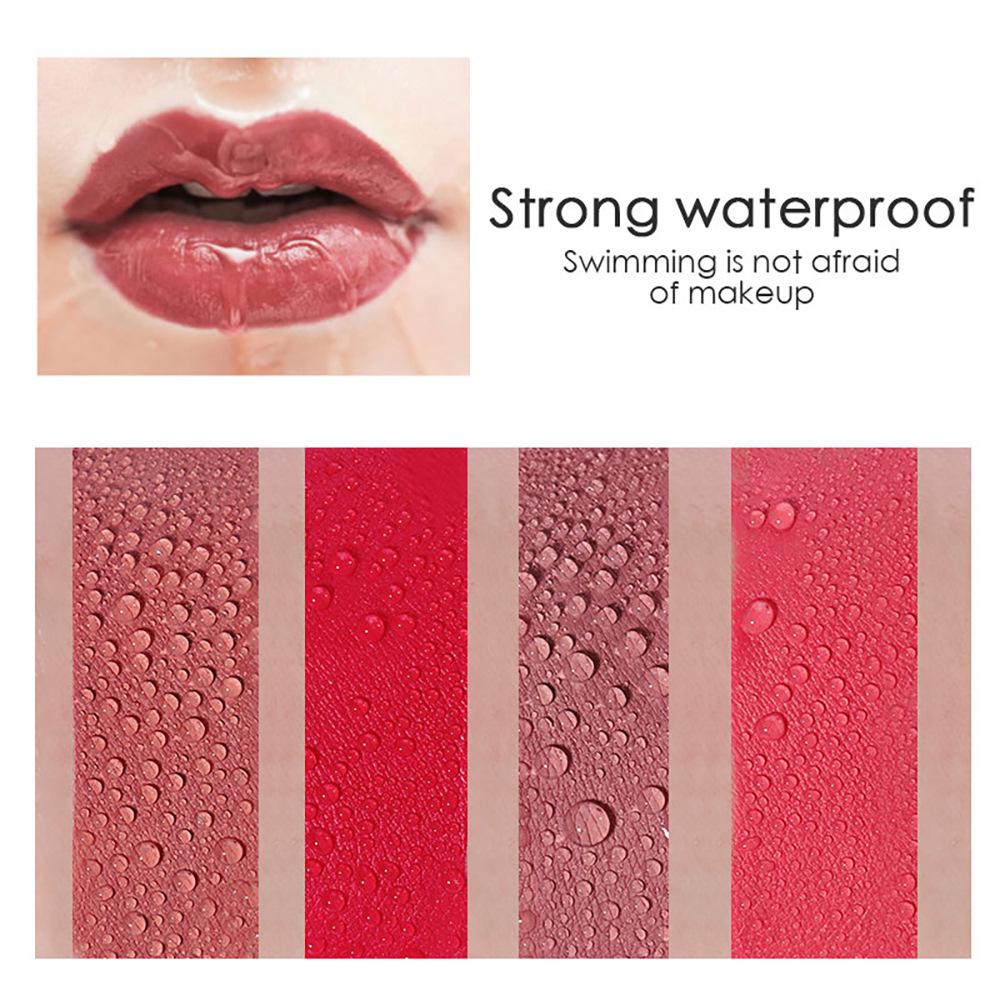Waterproof Matte Lipstick for Lips Makeup Tint Sexy Nude Lip Stick Long Lasting Mate Lip Gloss