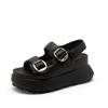Numero articolo Muffin suola spessa rialzata cm sandali da donna estate nuovo versatile semplice e comodo open toe