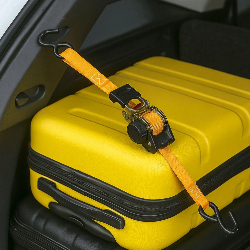Thickening Automatic Lashing Belt Wear-resistant Auto Retract Ratchet Tie Down Straps  Household