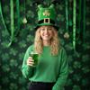 Irish Leprechaun Hat For St. Patricks Men And Women Top Hat With 3D Irish Legs And Costume Accessory