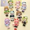 College Style Donna Cartoon Bright Resin Handmade DIY Cream Gel Hair Clip Refrigerator Sticker Jewelry Batch Toys Blind Bags