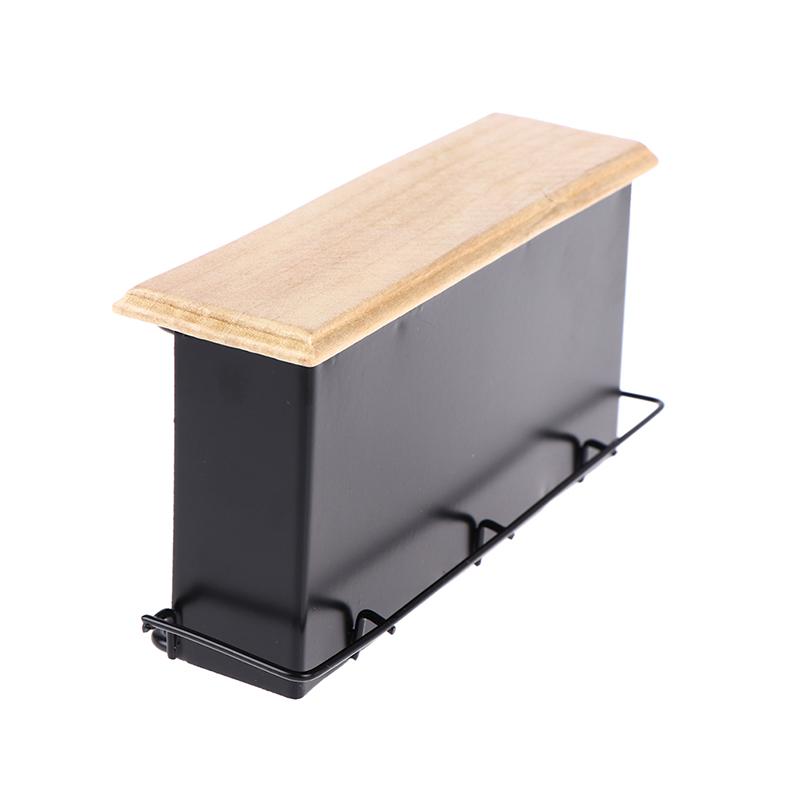 3Pcs/Set Dollhouse Miniature Bar Counter Stool Mini Kitchen Furniture Toys