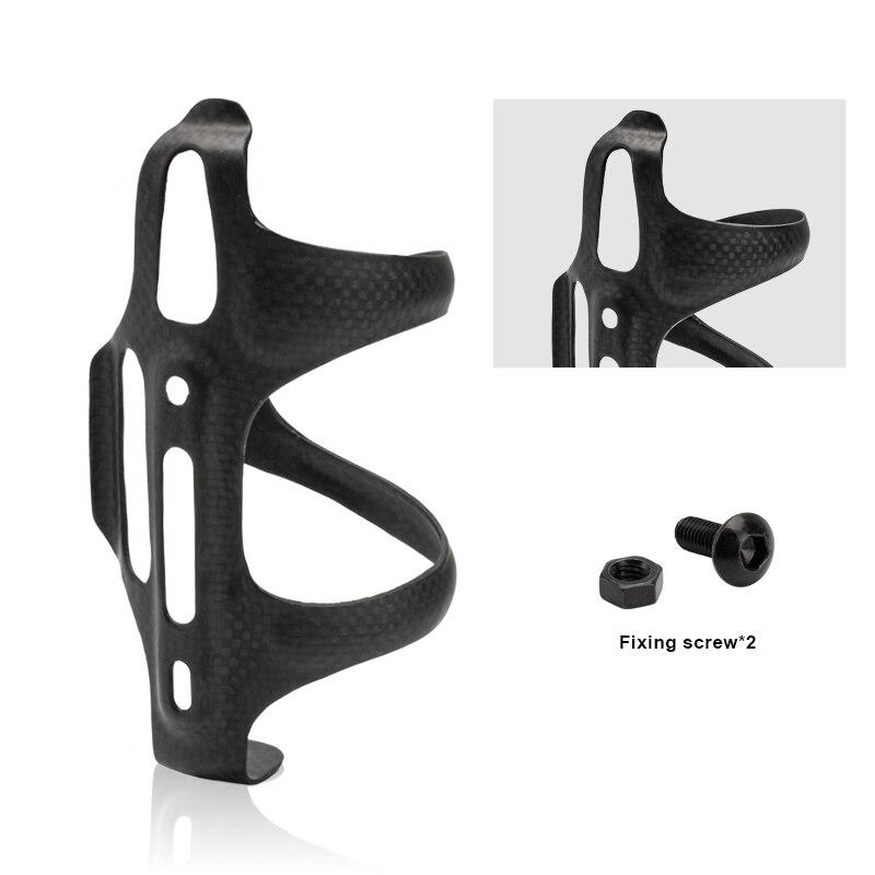 Bicycle Water Bottle Cage Full Carbon Fiber Matte/Glossy Super Light Cycling Equipment MTB Road Bike Bottle Holder With Bolts