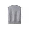 Summer Women Casual Sleeveless Solid Beading Knitted Sweater Pullover Vest Tops