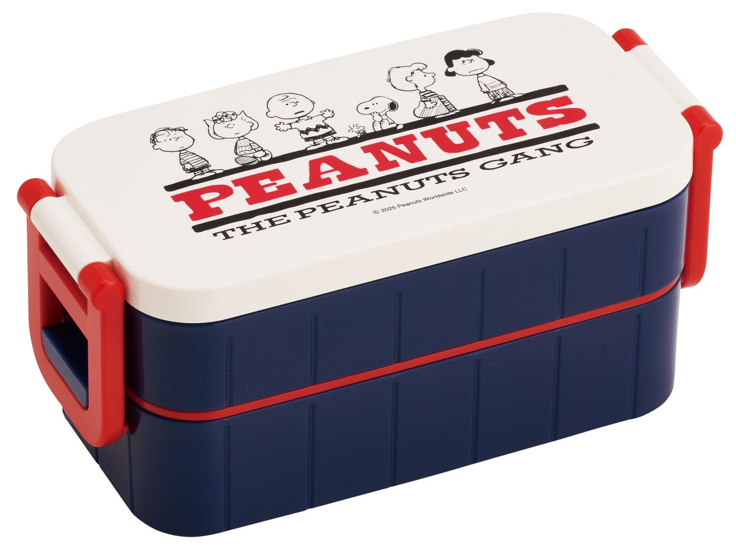 Skater Bento Made in PEANUTS Box, 2-Tier, 600ml, Japan, Snoopy, GANG, YZW3-A