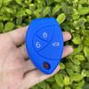 2 3 Buttons Silicone Car key cover Shell for Toyota Malaysia Truguard VG Alarm Cobra for Renault Logan Remote key Accessories