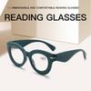 Women's Cat Eye Reading Glasses Retro Anti Blue Light Presbyopic Eyeglasses Fashion Printing Hyperopia Diopter +1.5 Óculos