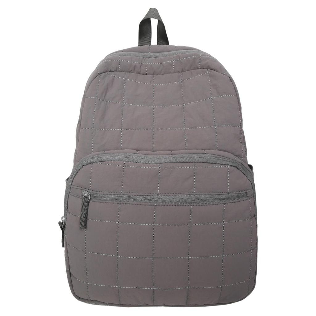 Women's Quilted Casual Outdoor Backpack - Large Capacity, Fashionable Laptop and Mummy Bag