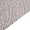 VidaXL Tapis à tissage plat d'extérieur 120x170 cm Taupe