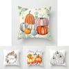 Beautiful Festival Decoration Pumpkin Pillow Cover With Invisible Zipper