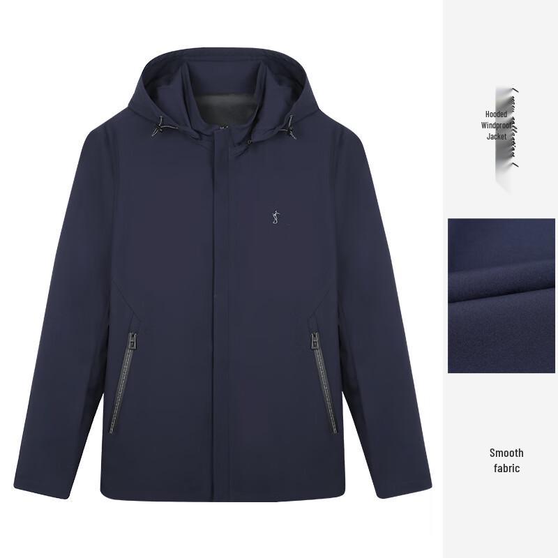 

TRIES Men s Fashion Windbreaker Jacket XL