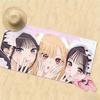 My Dress-Up Darling Marin Kitagawa Anime Beach Towel Microfiber Soft Quick Dry Kawaii Bath Towel For Bathroom Swimming Outdoor