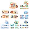 Source Factory 4 Pages 8 Sides Cross-border Baby Cloth Book Tear-resistant Early Education Puzzle Baby Cloth Book Science Educational Toy