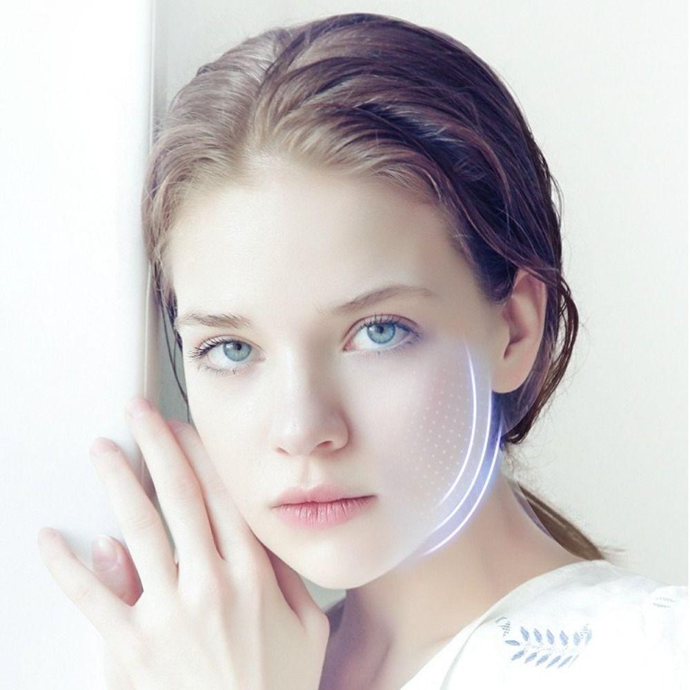 LED Facial Massager 2 in 1 Facial Lifting Massager Portable Face Beauty Device Skin Smoothing