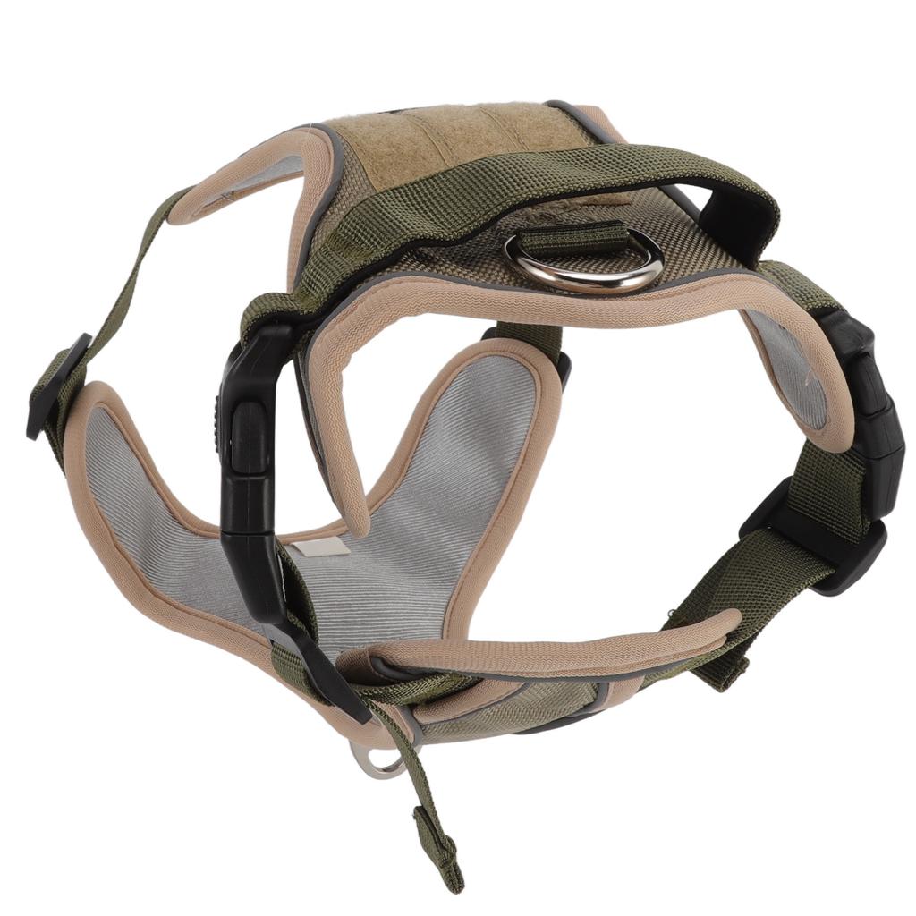 Pet Harness Adjustable Comfortable Breathable Escape Proof Reflective Dog Vest Harness for Large