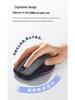 M106 USB-C Wireless RGB Mouse, Dual Mode & Rechargeable for Desktop, Laptop, and Tablet