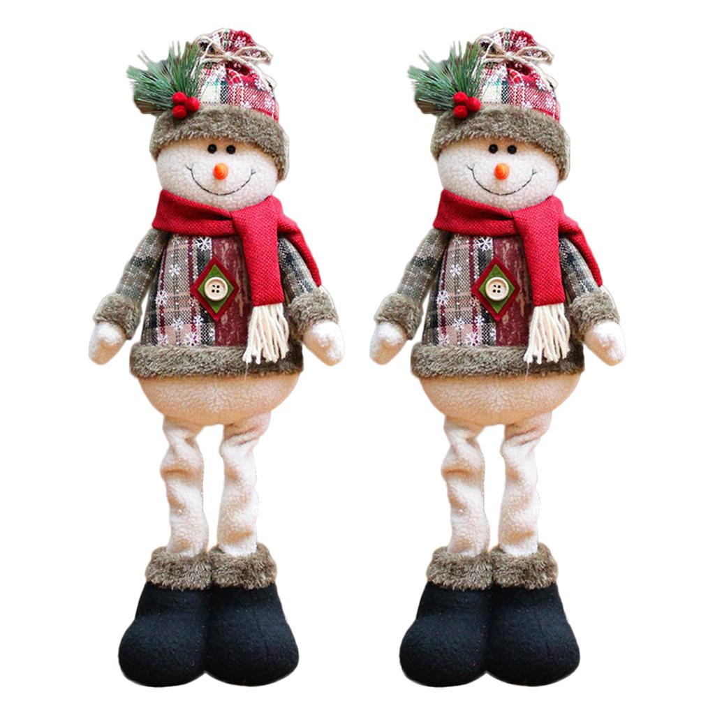 1/2/3PCS Christmas Doll Merry Christmas Decorations For Home 2025 Christmas Ornament Xmas Navidad Noel Gifts New Year 2025