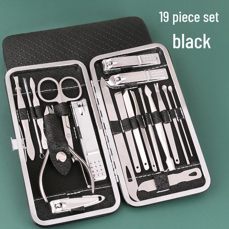 

Набор инструментов для маникюра Tycoon Gold из 19 предметов с ромбовидным узором Regular