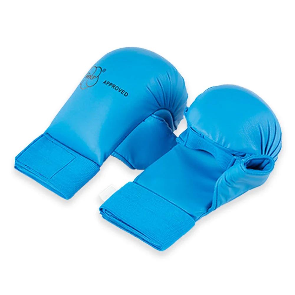 Professional Karate Gloves Thickened Thumb Protection Hand Guard MMA Boxing Gloves for Adults Kids