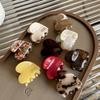 Creative Fashion Heart Small Hair Claw Acetate Hair Clip For Women Girls Cute Heart Shaped Hair Clips Hair Accessories Gifts