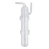Bubble Counter, Glass Material with Replaceable Suction Refiners for Aquarium CO2 System Vertical Configuration