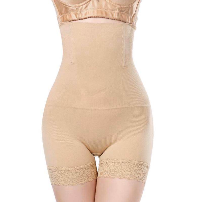 Sömlös magunderkläder med hög midja utan spår Body Shaping Body Pants Damer Body Shaping Pants