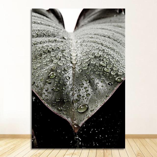 Duvar sanatı tuval yağlıboya Tatil Seyahat Posterler Baskılar Resimleri için Oturma Odası Ev Dekorasyon Modern Manzara Tropik Bitkiler